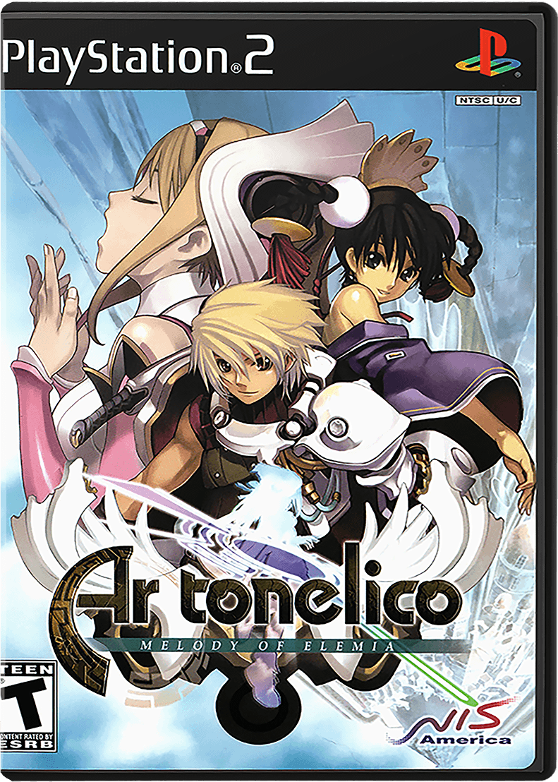 Ar Tonelico Melody of Elemia box art for Playstation 2